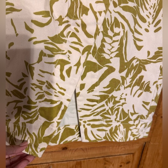 Maeve Anthropologie Daintree Frond Printed Pencil Skirt Sz 6 - Picture 4 of 13
